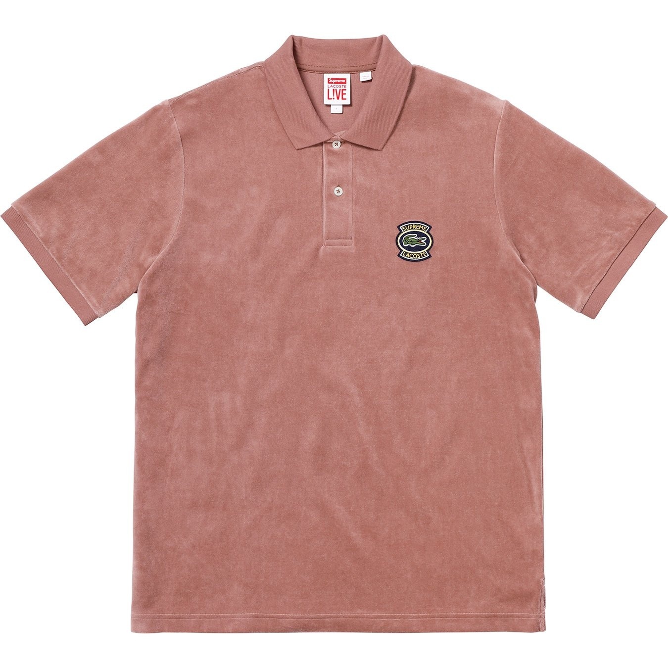 Supreme®/LACOSTE Velour Polo view 5